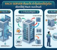 Rack Server คืออะไร ทำไมต้องใช้ตู้แร็ค เลือกใช้ตู้ Rack แบบไหนดี